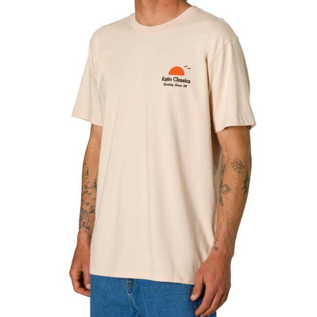 Katin Men's Auana Tee | Almond Peach