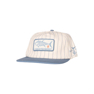 Salty Crew Fish Market Snapback | Off White/Slate