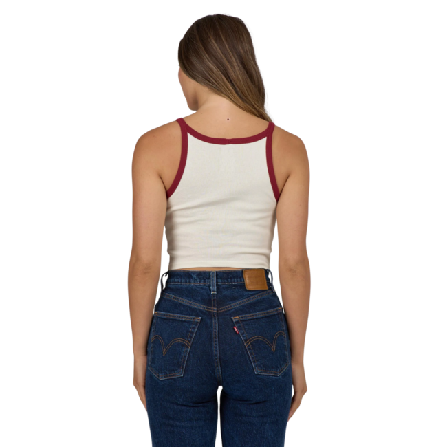 Salty Crew Women's Truck Stop Tank | Off White