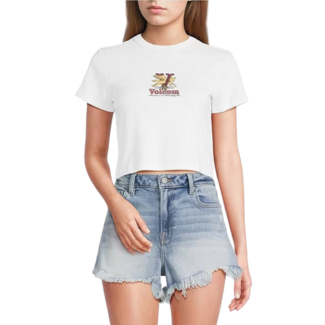 Volcom As If Baby Tee | White