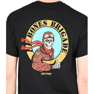 Powell Peralta Ripper Pilot Tee | Black