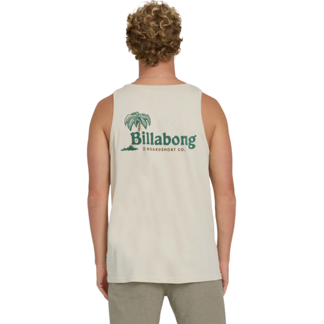 Billabong Check Out Premium Tank | Oatmeal