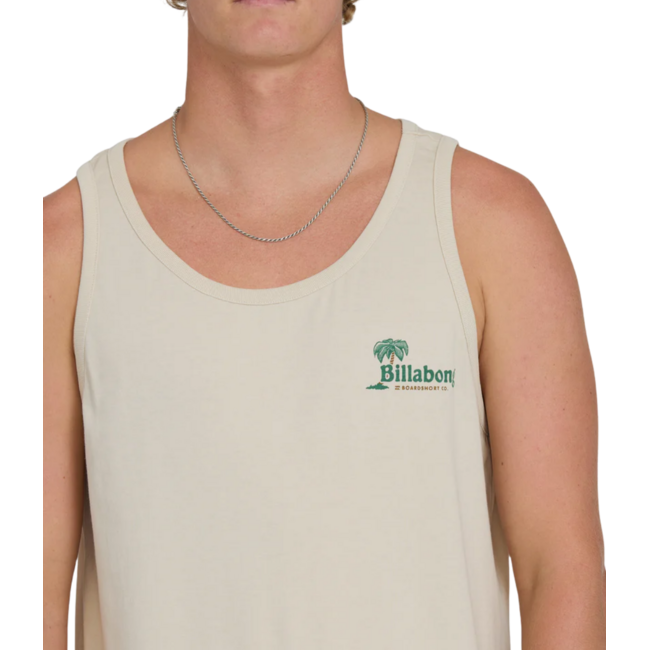 Billabong Check Out Premium Tank | Oatmeal