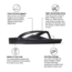Archies Arch Support Flip Flops