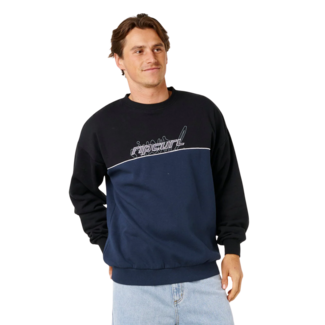 Rip Curl Panel Beater Crew | Black