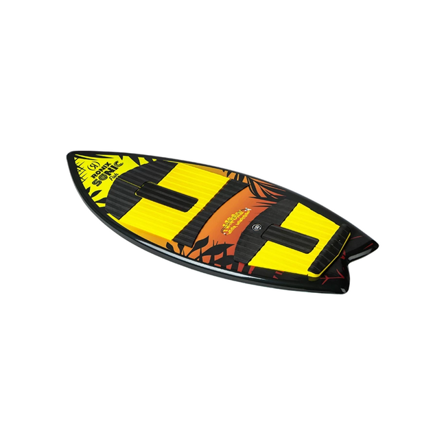 Ronix Youth Sonic Fish Wakesurf 2026 | Sunset Splash (3'9")