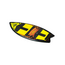 Ronix Youth Sonic Fish Wakesurf 2026 | Sunset Splash (3'9")
