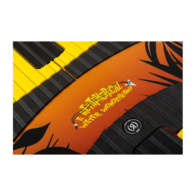 Ronix Youth Sonic Fish Wakesurf 2026 | Sunset Splash (3'9")