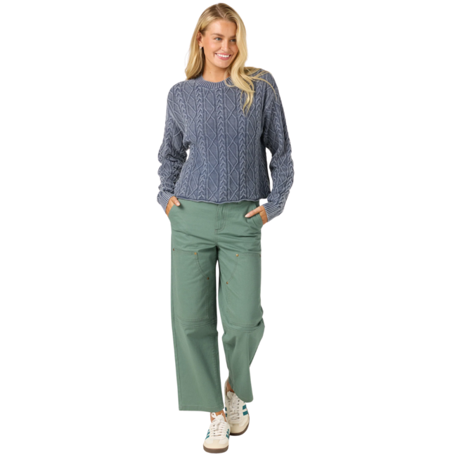 O'Neill Women's OG Misha Cable Knit Sweater