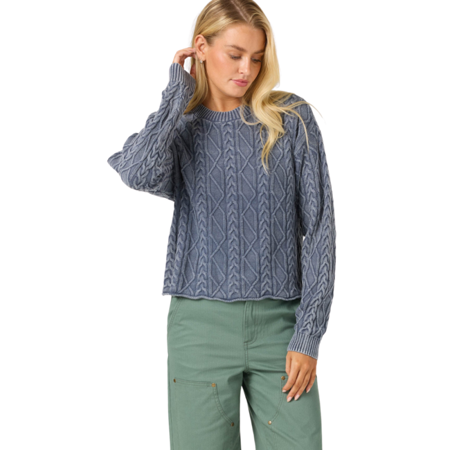O'Neill Women's OG Misha Cable Knit Sweater