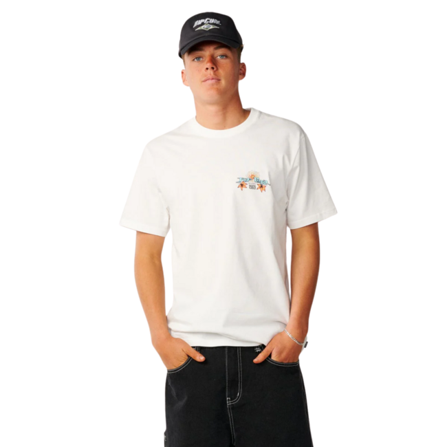 Rip Curl Men's Hazed And Tubed Tee