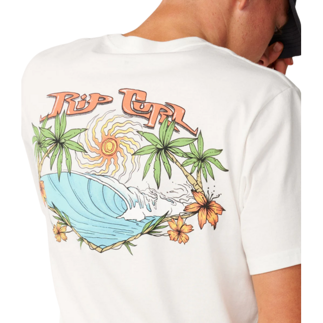 Rip Curl Men's Hazed And Tubed Tee