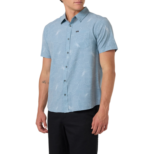 O'Neill Men's UPF Slub Standard Woven Shirt