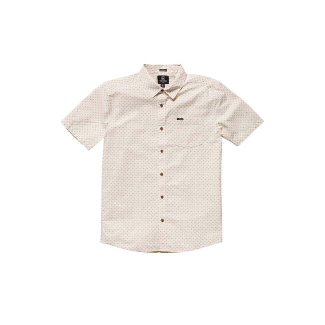 Volcom Men's Bankstone II Short Sleeve Button-Up