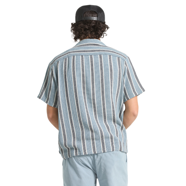 Brixton Men's The Dexter Textured Stripe Shirt