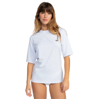 Roxy Enjoy Waves UPF 50 Lycra Rashguard | White