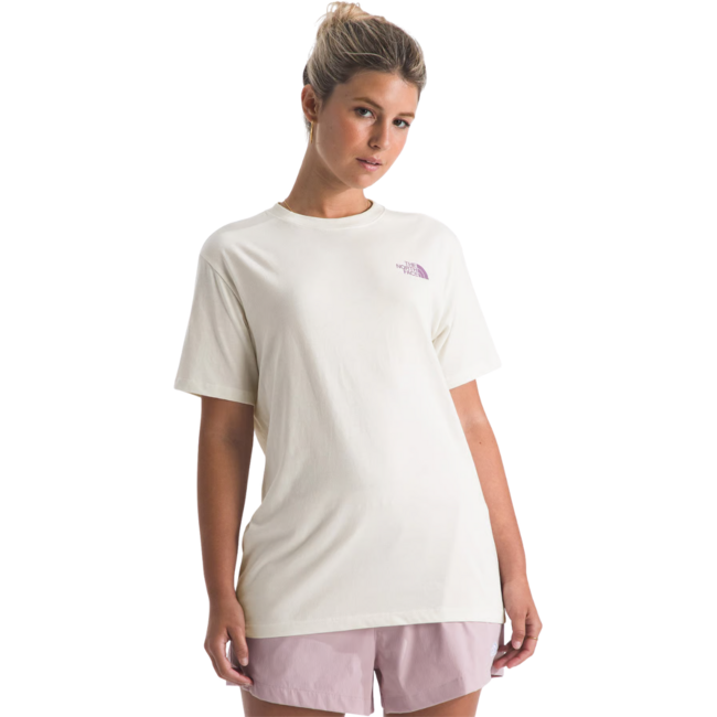 The North Face Women's Exploring Stamps Relaxed Short-Sleeve Tee