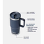 YETI Rambler 20 oz Travel Straw Mug