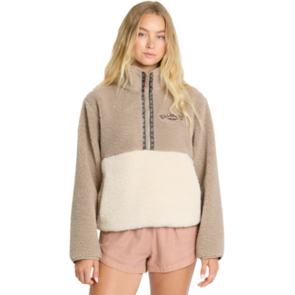 Billabong Horizon Sherpa Mock Neck 1/4 Zip