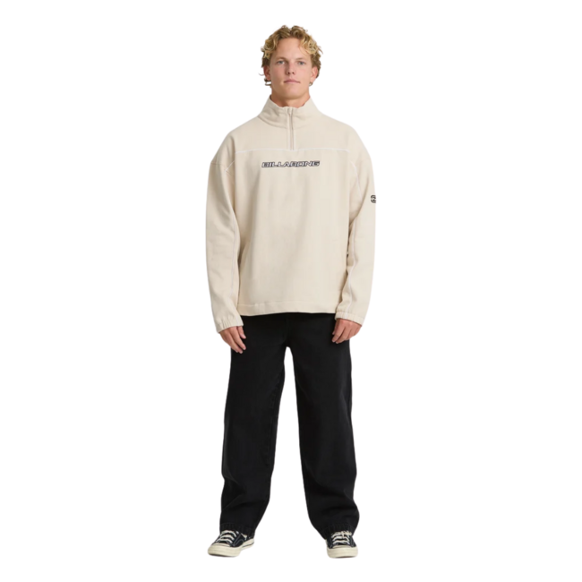 Billabong Men's Bad Dog Progress Fleece Mock Neck 1/4 Zip