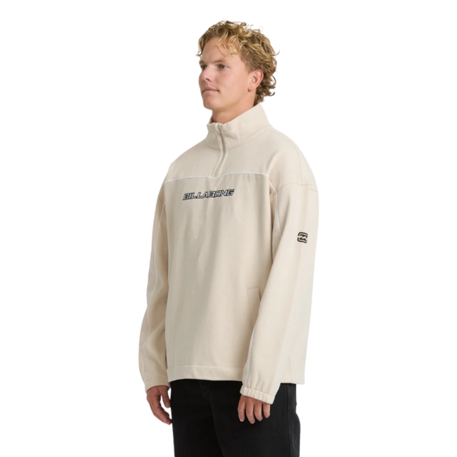 Billabong Men's Bad Dog Progress Fleece Mock Neck 1/4 Zip