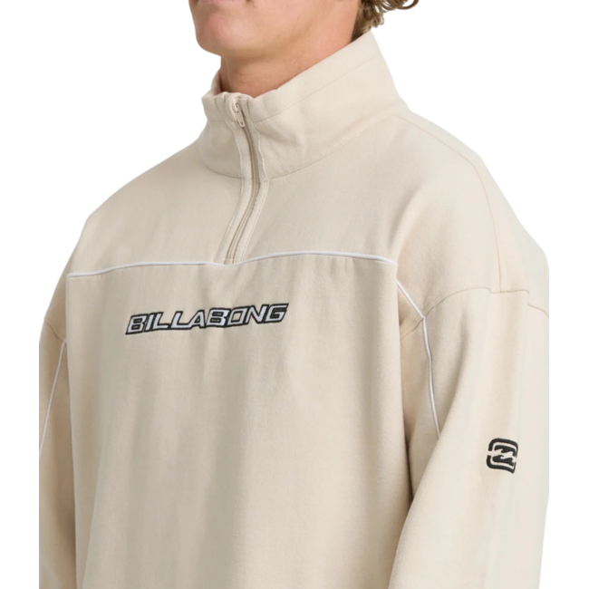 Billabong Men's Bad Dog Progress Fleece Mock Neck 1/4 Zip