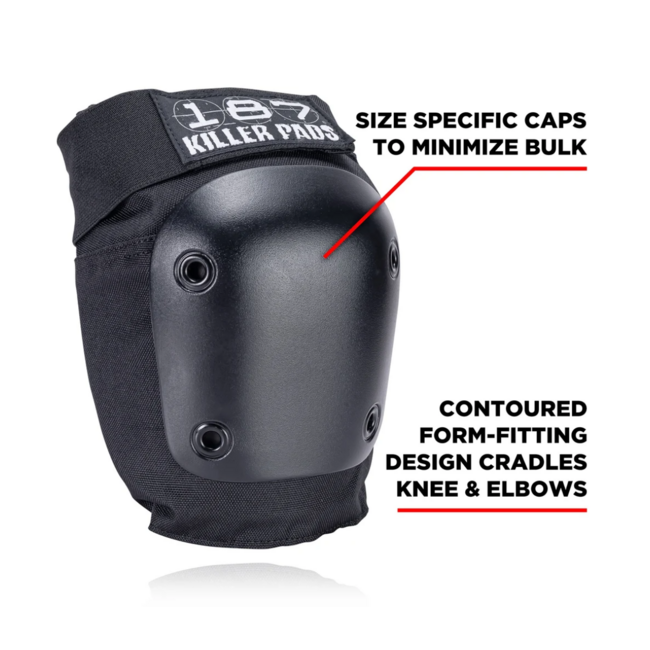 187 Killer Pads Skate Pads Combo Pack - S/M | Black