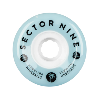 Sector 9 Nine Ball Wheels Powder Blue 78A Wheels | 70mm