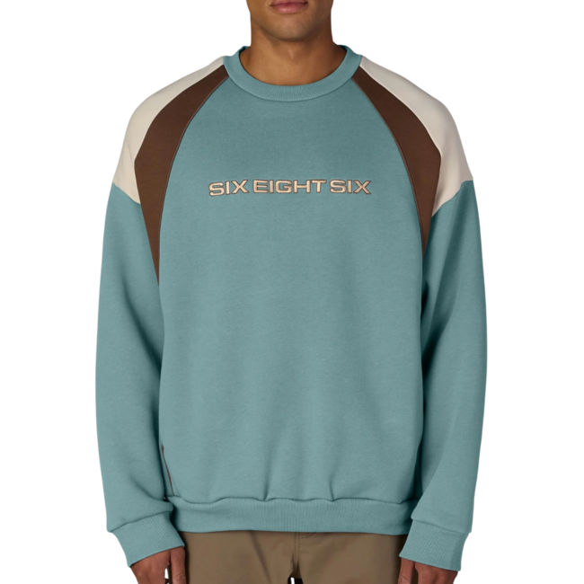 686 Men's Reserved® Premium Heavyweight Crewneck | Pale Firn