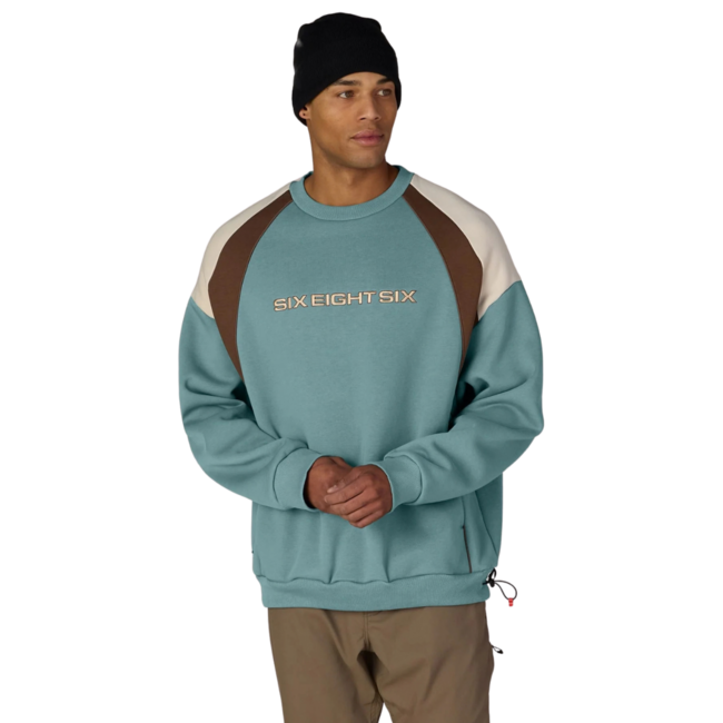 686 Men's Reserved® Premium Heavyweight Crewneck | Pale Firn