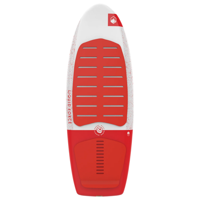 Liquid Force Happy Pill  Wakesurf Board 2023 | Red / White