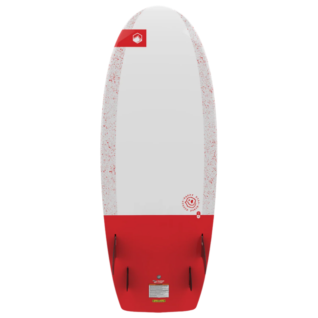 Liquid Force Happy Pill  Wakesurf Board 2023 | Red / White