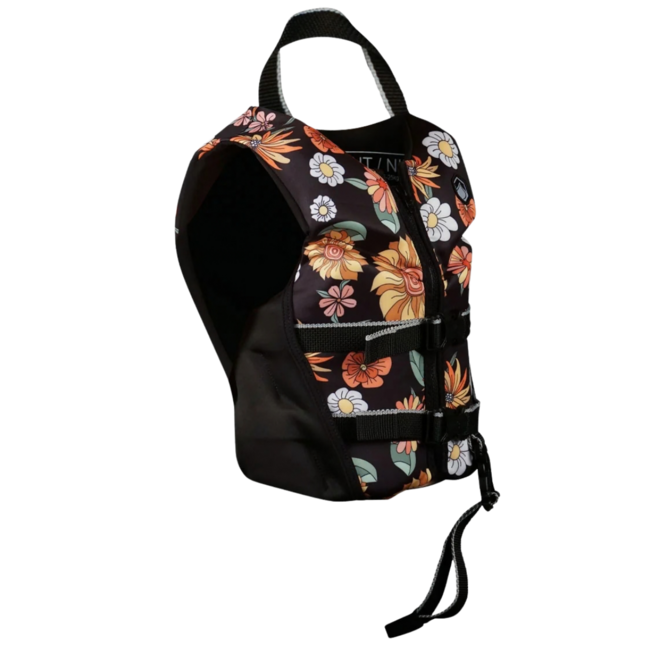 Liquid Force Child Dream CGA / TC Life Vest | Black / Flowers