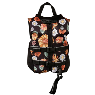 Liquid Force Child Dream CGA/TC Life Vest | Black / Flowers