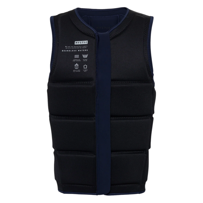 Mystic Men's Star Impact Vest Front zip Wake | 2026