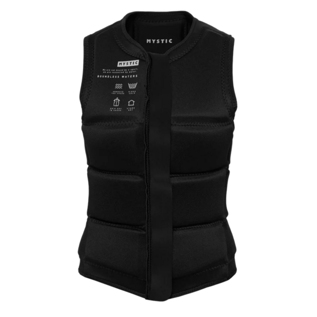 Mystic Women's Star Impact Vest Front Zip Wake | 2026