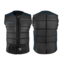O'Neill Outlaw Front Zip Comp Vest | Black/ Cadet Blue