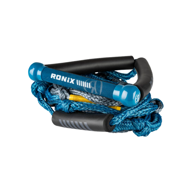 Ronix Bungee 10" Wakesurf Rope Hide Handle Grip 25ft w/ 5 Section 