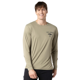 Rip Curl Icons Surflite UPF 50+ Long Sleeve | Washed Moss