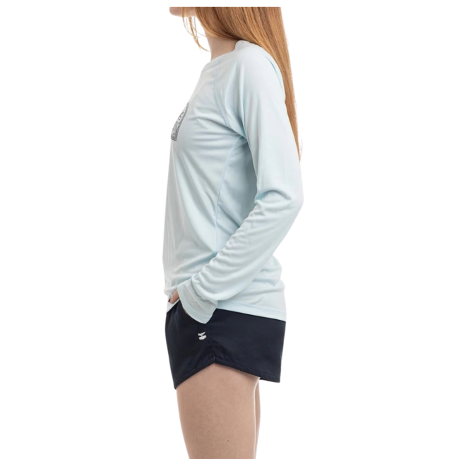 Jetty Women's Del Mar UV 50 Long Sleeve Shirt | Light Blue