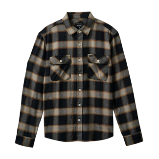 Brixton Men's Bowery Flannel | Black / Cream