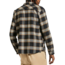 Brixton Men's Bowery Flannel | Black / Cream