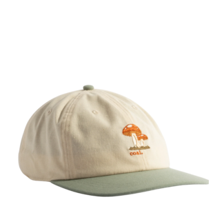 Coal Evergreen Vintage 6-Panel Cap | Sage / Light Brown