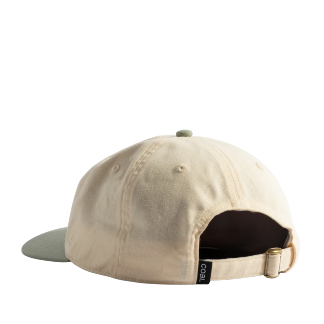 Coal Evergreen Vintage 6-Panel Cap | Sage / Light Brown