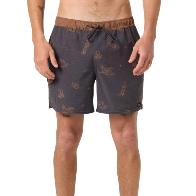 O'Neill Men's Hermosa Retro 17" Lined Swim Short | Phantom