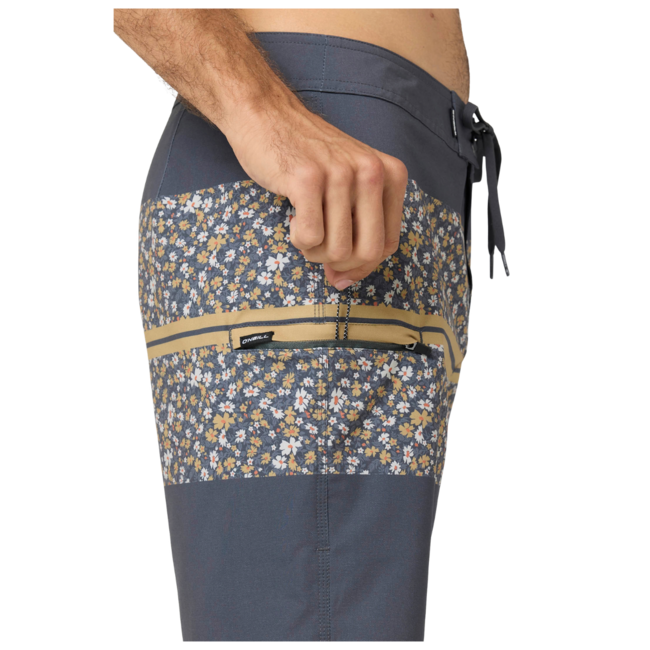 O'Neill Men's Hyperfreak Heat Block 19" Boardshort | Graphite