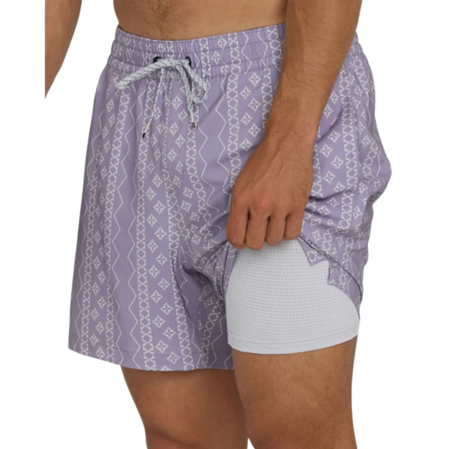 Billabong Men's Lineup Layback 16" Swim Trunks | Purple Ash