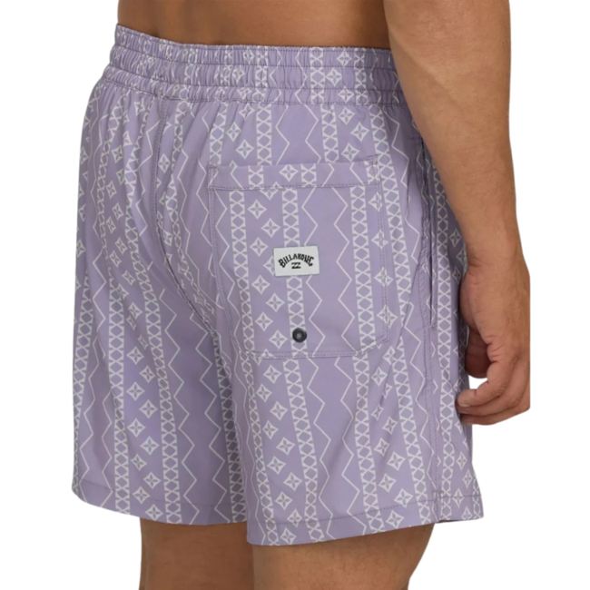 Billabong Men's Lineup Layback 16" Swim Trunks | Purple Ash