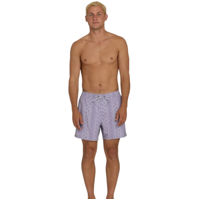 Billabong Men's Lineup Layback 16" Swim Trunks | Purple Ash