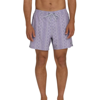 Billabong Lineup Layback 16" Swim Trunks | Purple Ash